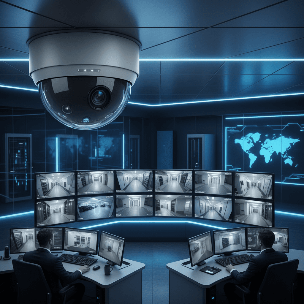 Commercial CCTV surveillance system